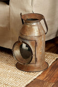 Metal Glass Candle Lantern, Pack of 2 O748533