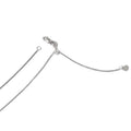 14k 0.80mm White Gold 30in Adjustable Box Necklace Chain A459