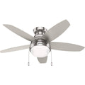 Low Profile Ceiling Fan with LED Light Kit H19564