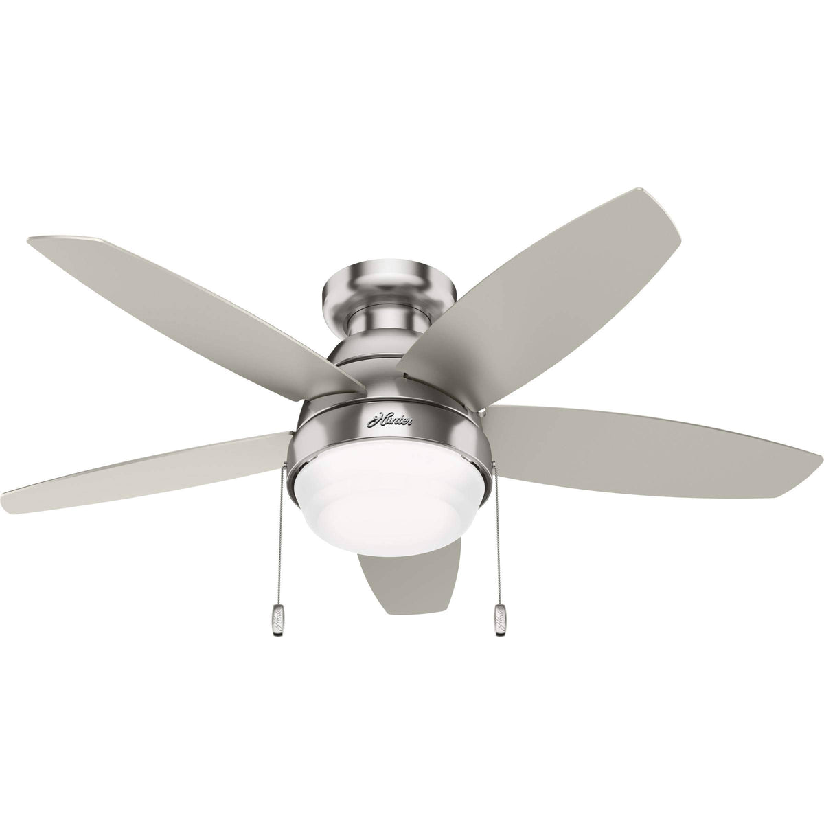 Low Profile Ceiling Fan with LED Light Kit H19564