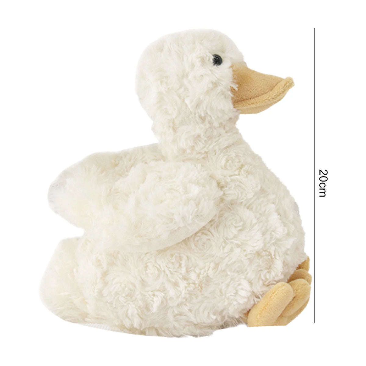 20cm Duck Plush Doll PP Cotton Stuffed Animal Toy N895