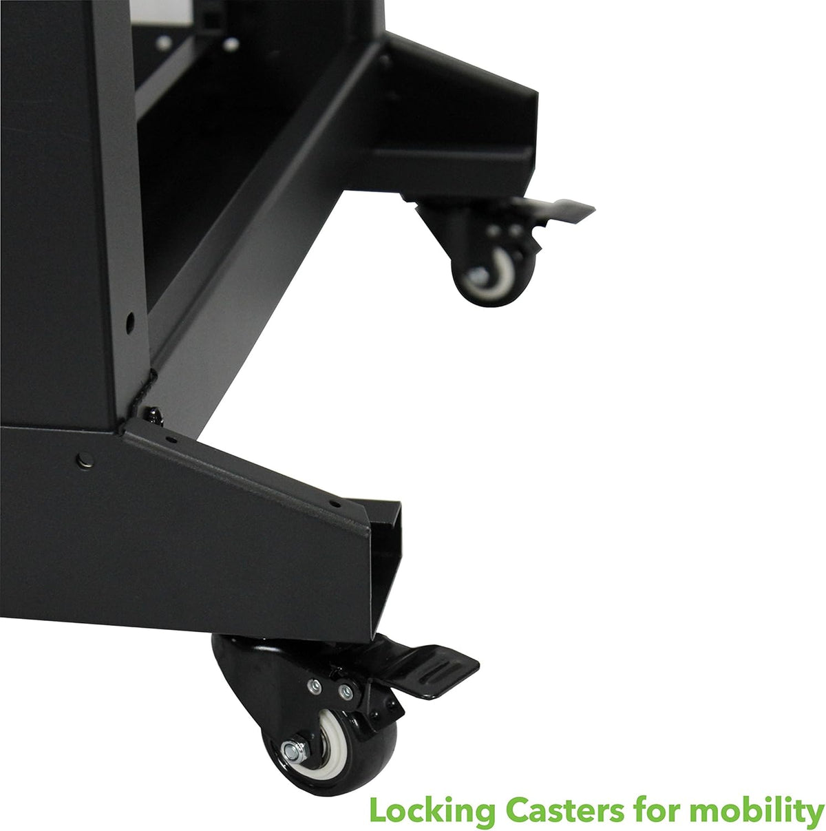 22U 4-Post Open Frame Server Rack Black O495