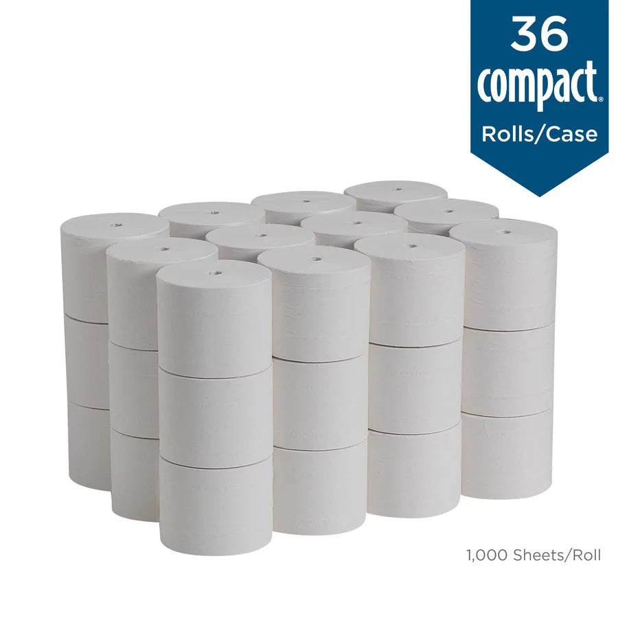 Compact Toilet Tissue 36 Count White W6170