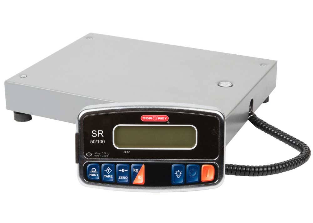 Electronic Digital Shipping Scale with Backlight, 100 lb G957305