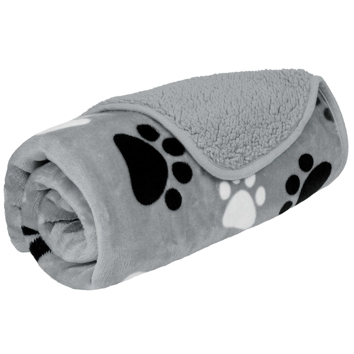 Waterproof Sherpa Fleece Pet Blanket T576837