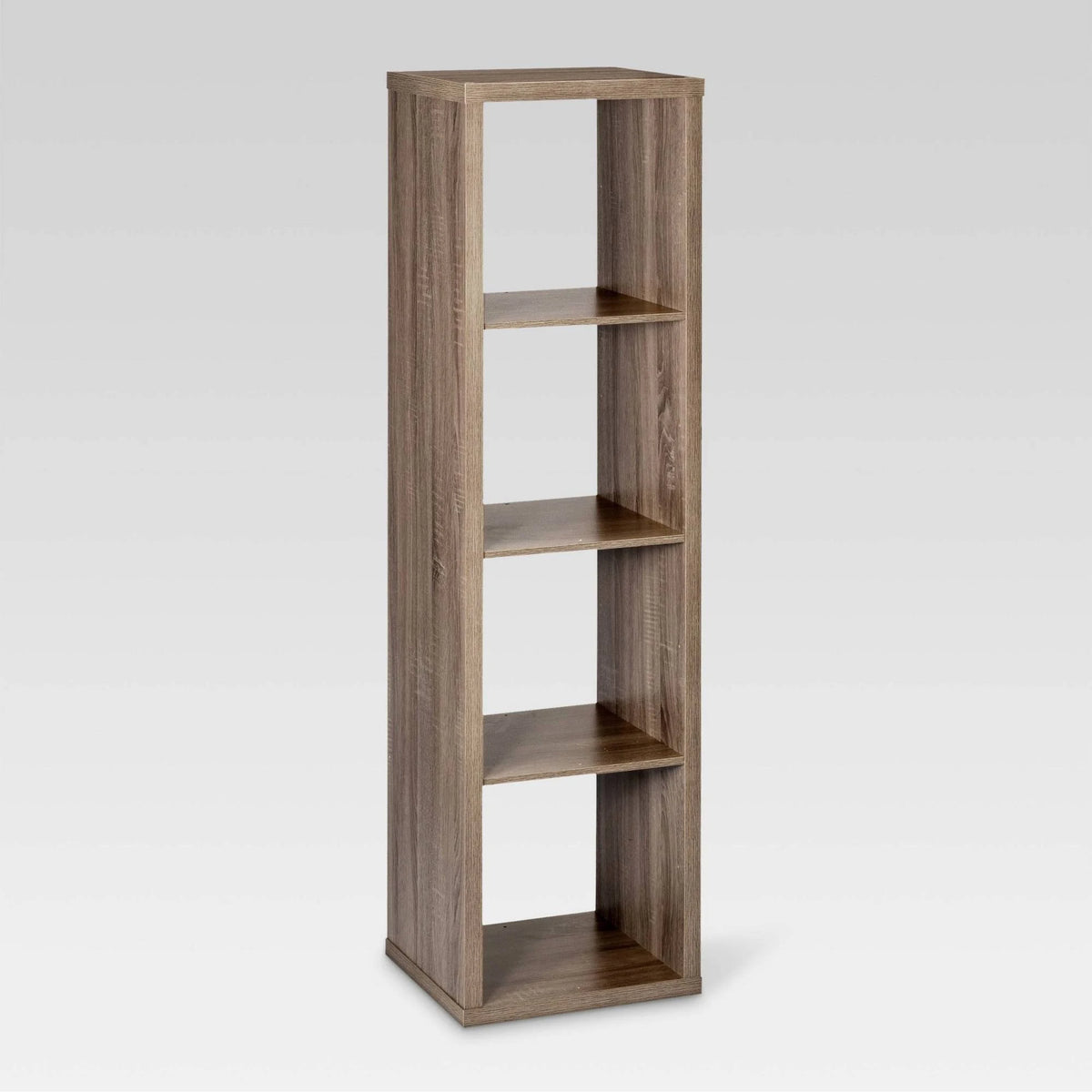 Natural 4-Cube Vertical Organizer Shelf Y296938