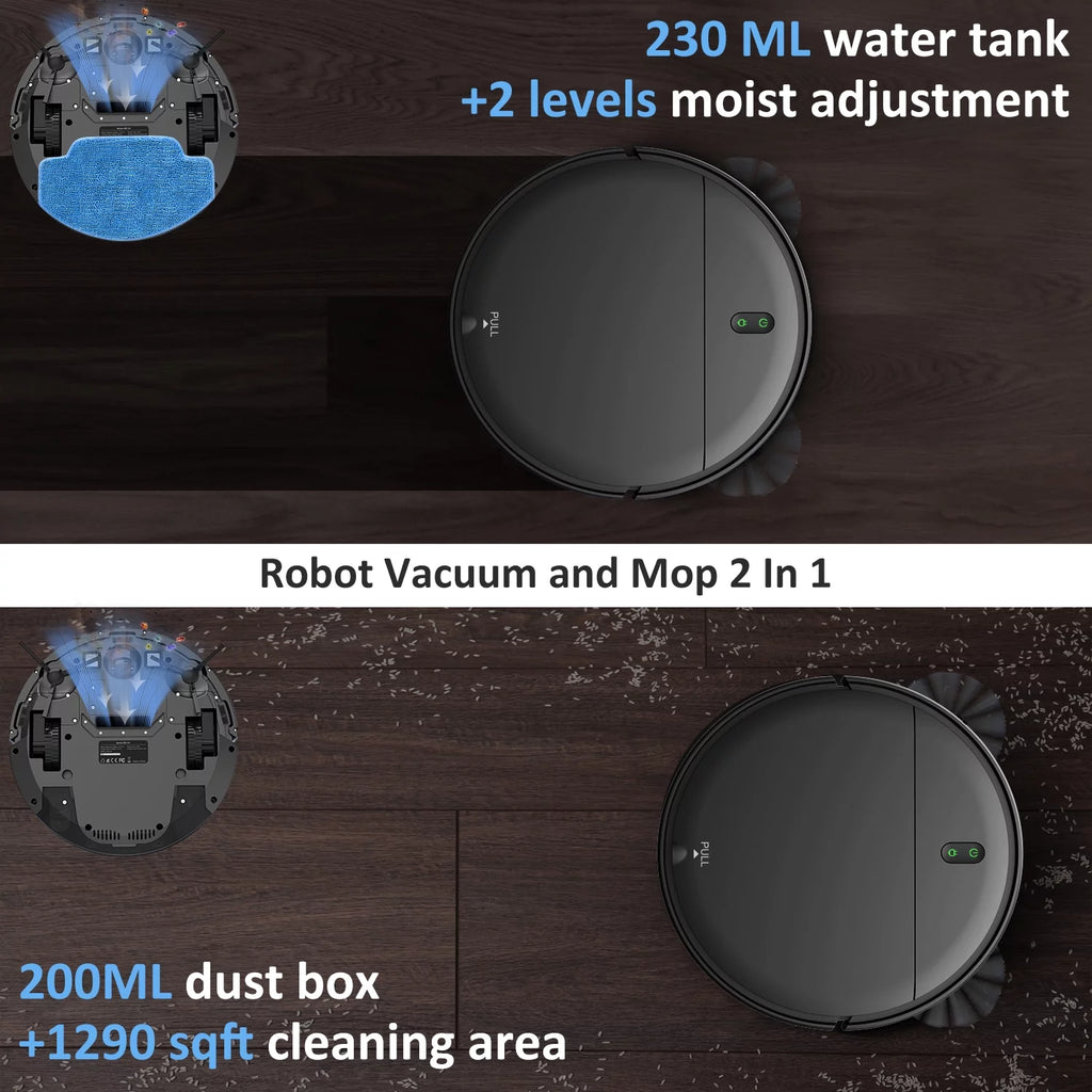 Robot Vacuum Cleaner 2 in 1 Mop Combo B18284