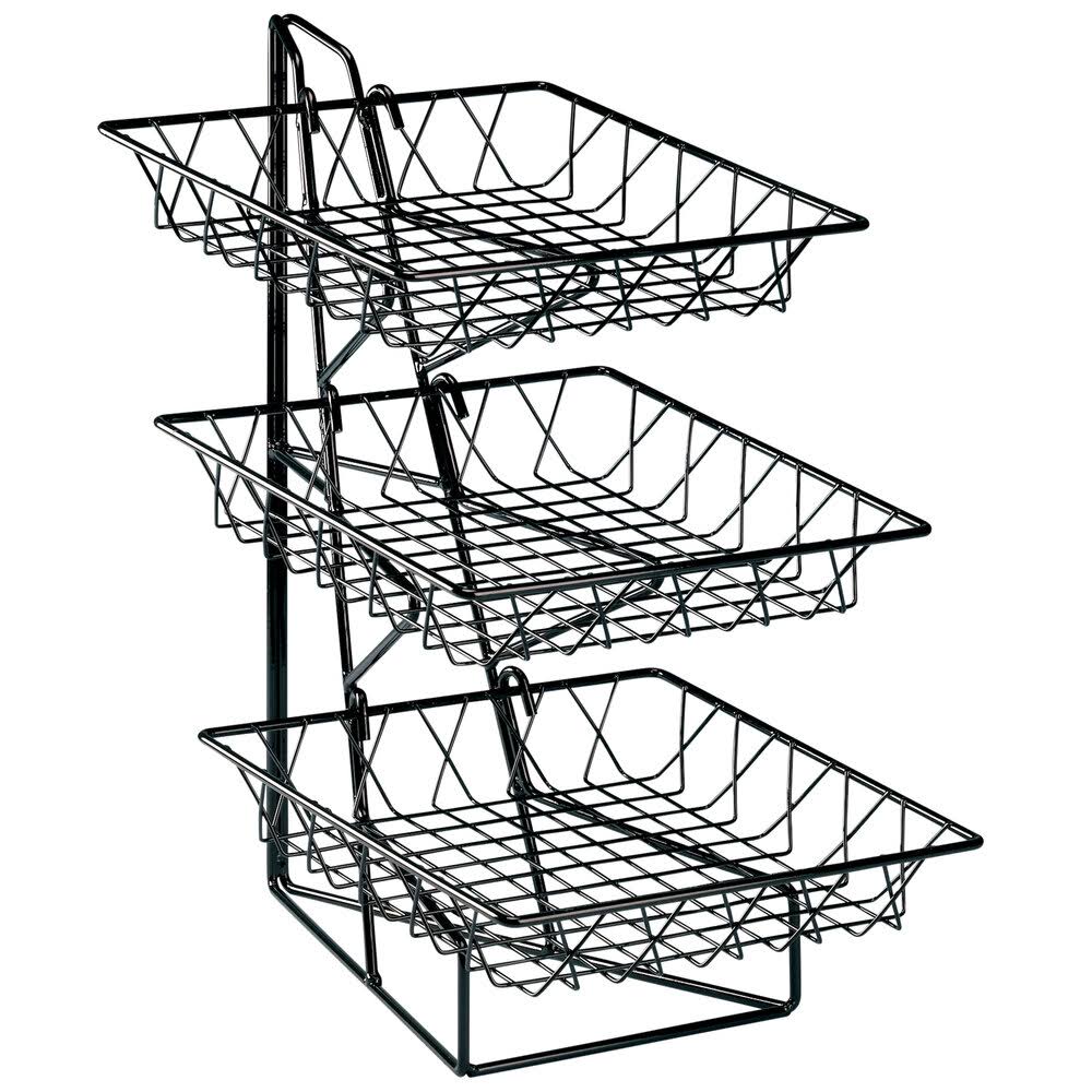 3-Tier Square Wire Merchandiser R904