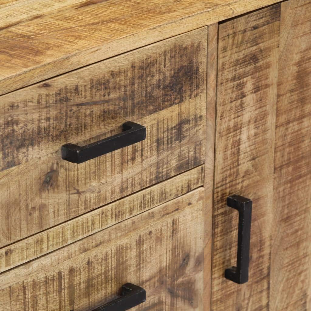 Solid Mango Wood Sideboard with Drawer Storage I511