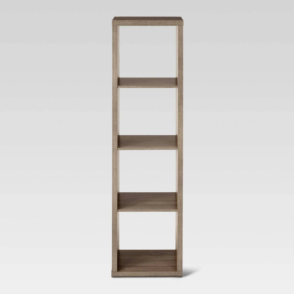 Natural 4-Cube Vertical Organizer Shelf Y296938