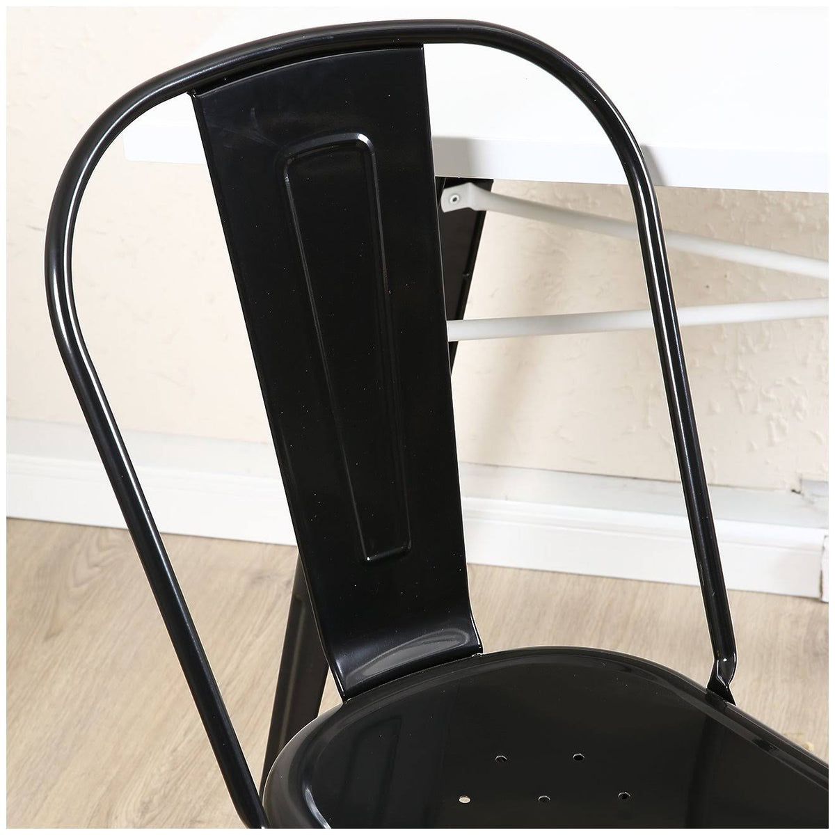 Black Side Chair Set of 4 C64142