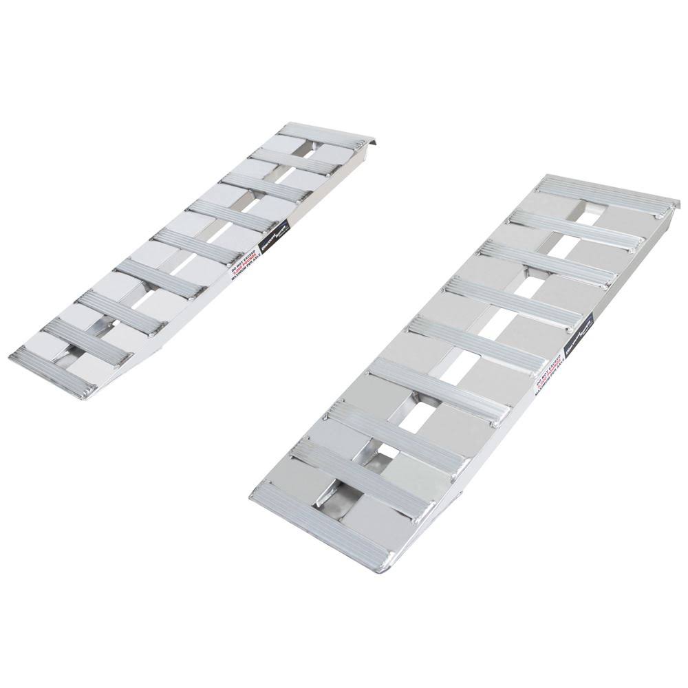 48 x 15 Aluminum Car Trailer Loading Ramps Hook-End T229