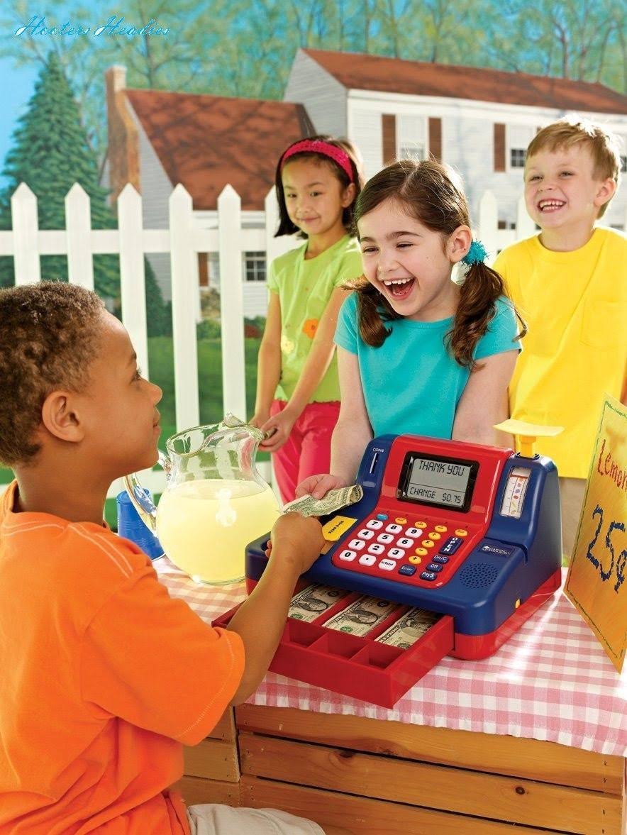 Pretend & Play Teaching Cash Register V13000