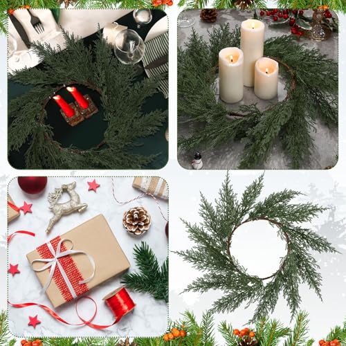Round Christmas Placemats Set of 6 I753999