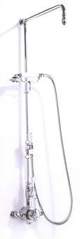 Antique Gold Finish 8 inch Shower Rose C3814