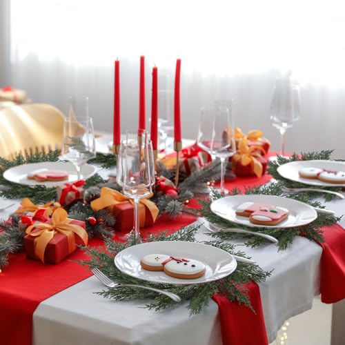 Round Christmas Placemats Set of 6 I753999