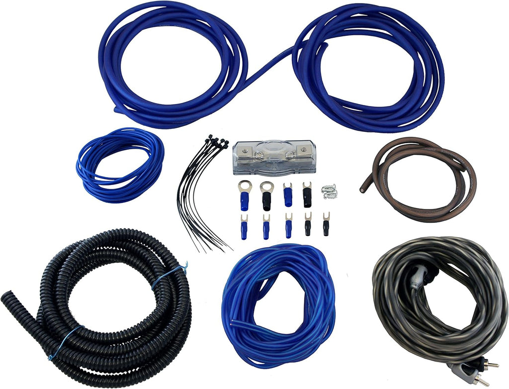 10 Thin Sub Box Passive Radiator Bundle with Amplifier & Amp Kit K481066