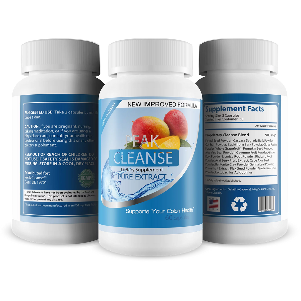 60 Capsules Natural Cleanse A27592