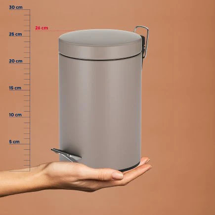 Cashmere Brown Dust Bin J29997