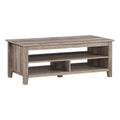 48" Grooved Panel Sided Wood Coffee Table M926