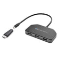 Triple 4K DisplayPort Splitter with 2X 8K DisplayPort 1.4 and 1x 4K HDMI W648836
