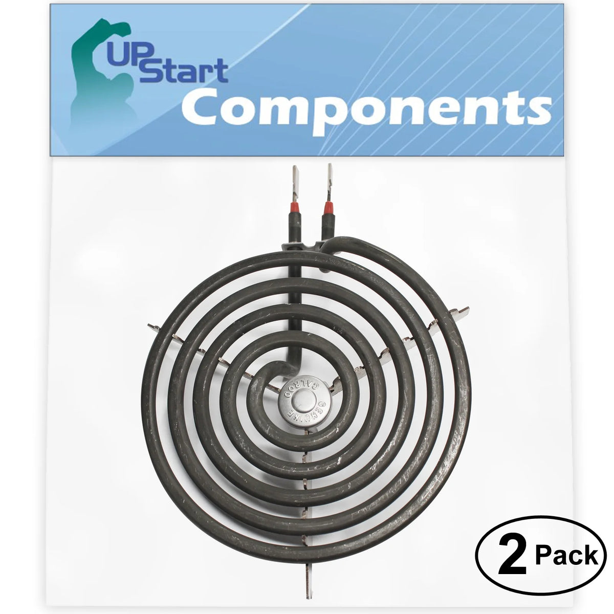 2-Pack 6 inch 5 Turns Surface Burner Element for Range, Stove & Cooktop X901834