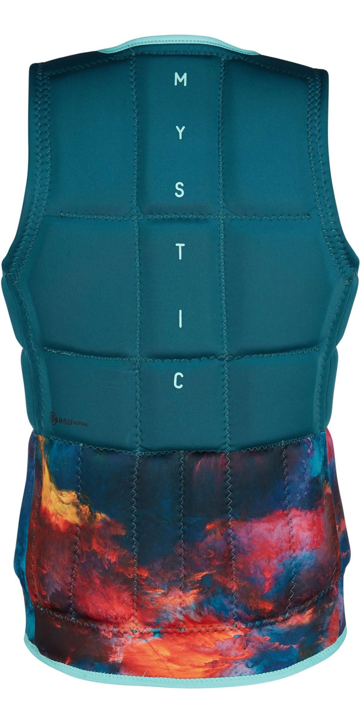 Front Zip Wake Impact Vest Teal I29465