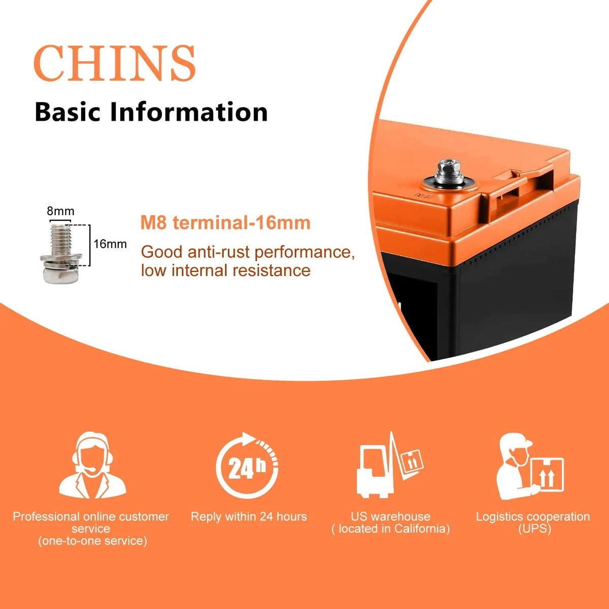 12V 100AH LiFePO4 Lithium Battery X943