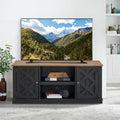 Charcoal TV Stand Console Entertainment Center M332