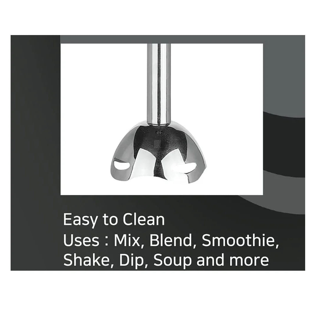 Electric Hand Blender 400W Two Speed Q4058