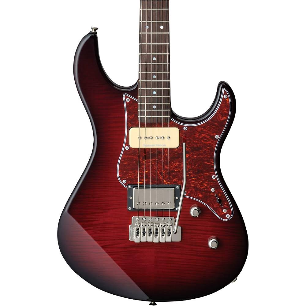 Dark Red Burst Electric Guitar with Rosewood Fretboard T82066