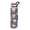 Cream 32oz Tritan Leakproof Sports Bottle with Straw E9096