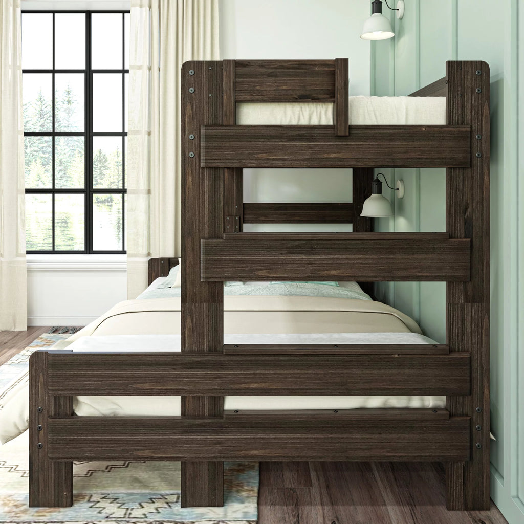 Twin XL Over Queen Platform Bed Frame F377906