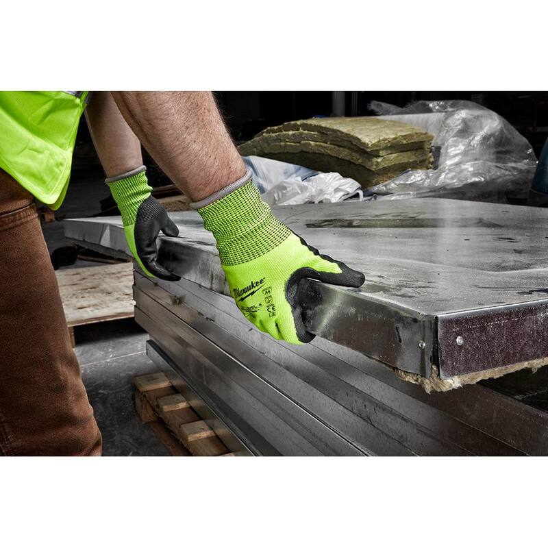 Cut Resistant Polyurethane Dipped Work Gloves Q39546