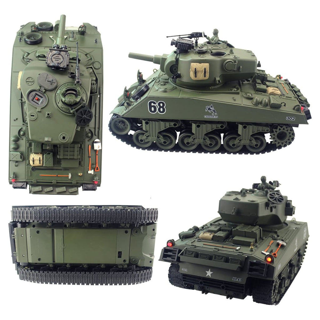 1/20 RC Shooting Ball Tank Toys with 100 BB Bullets M150