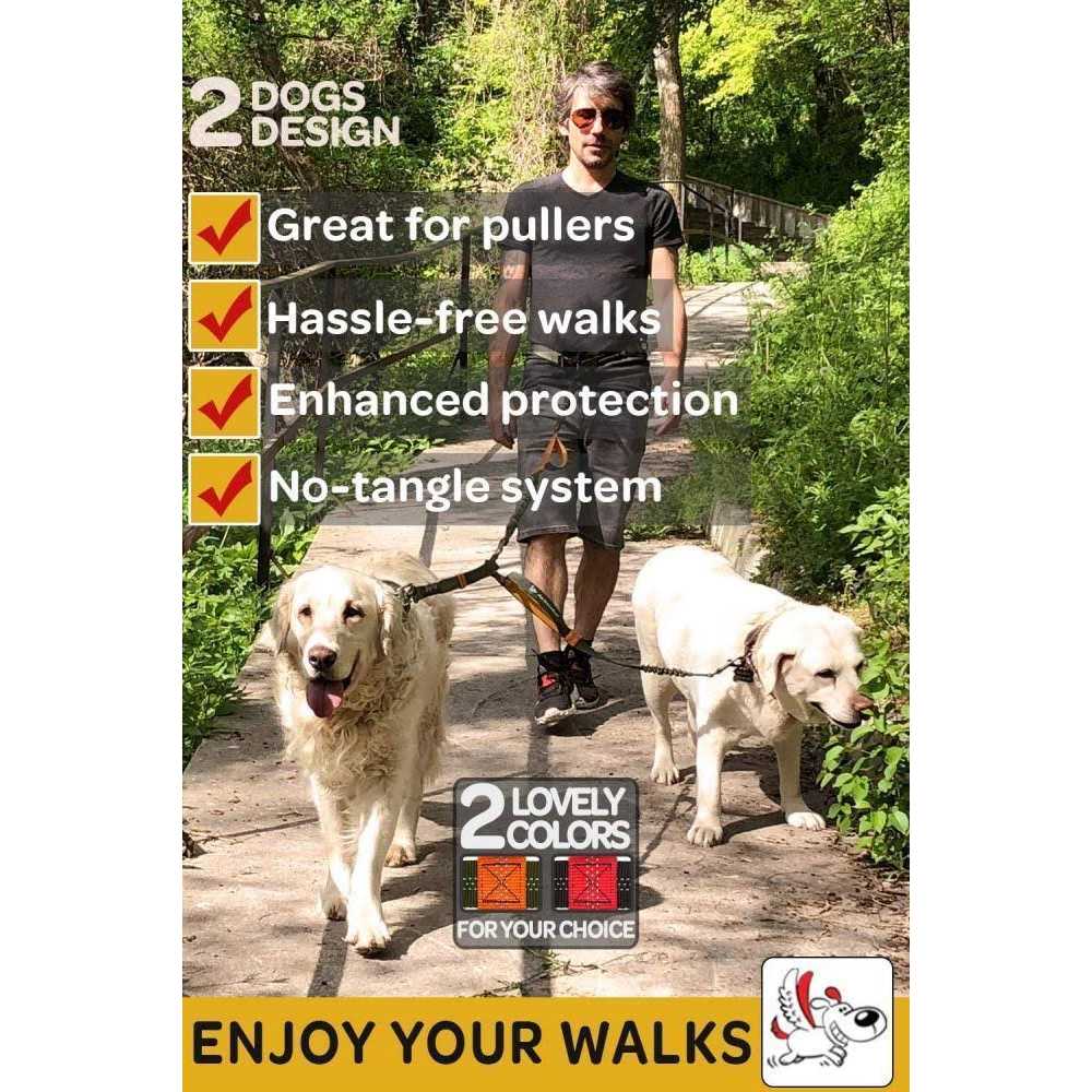 Double Dog Leash for Large Dogs G74810