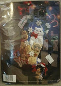 18 Felt Christmas Stocking Kit C5165