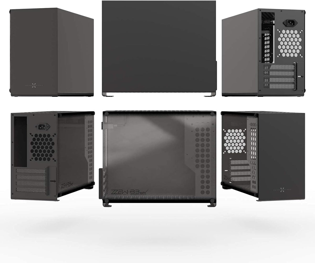 Portable Micro ATX PC Case with Aluminum Alloy S79616