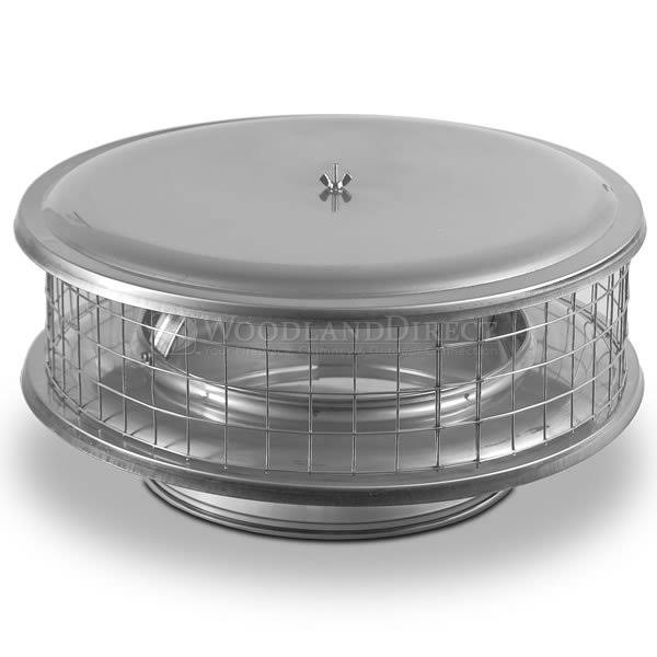 Stainless Steel Chimney Cap 15x22 1x22 Mesh Screen H14651