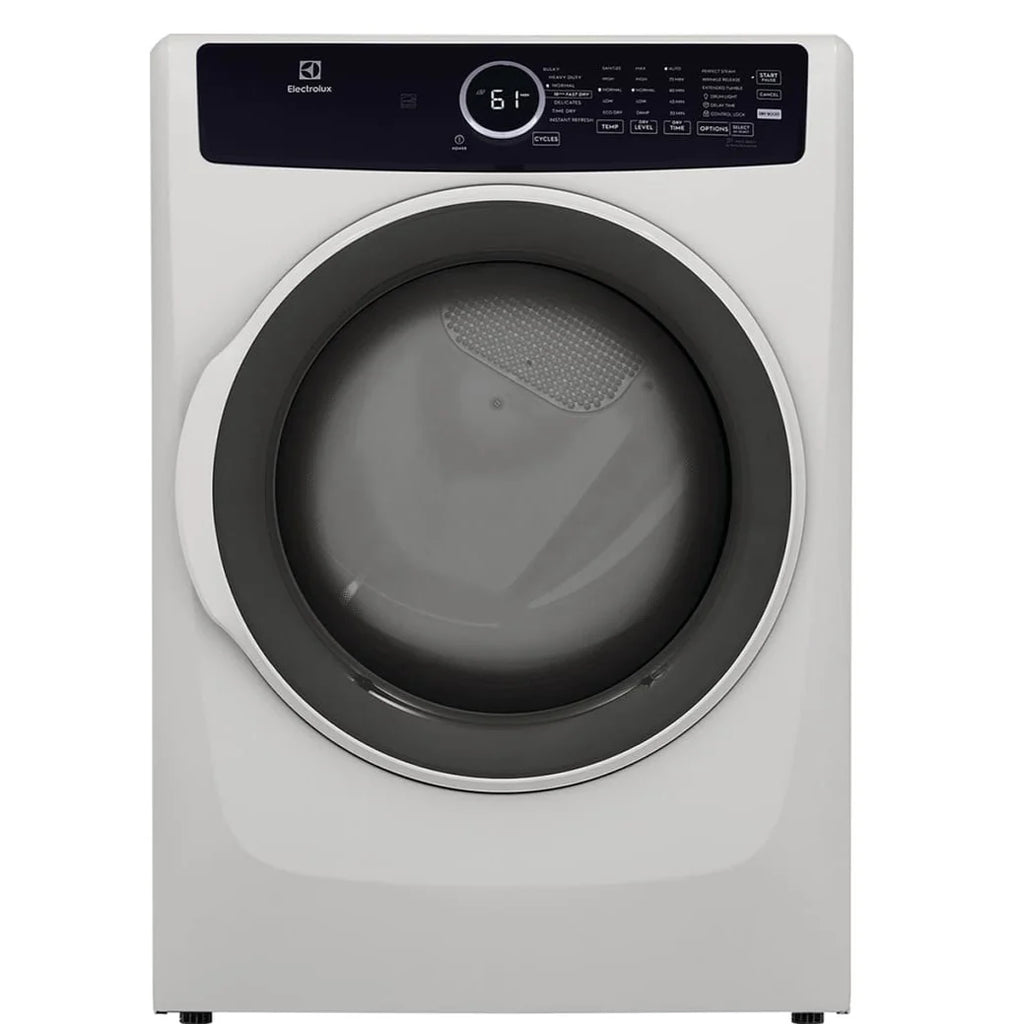 8.0 Cu. Ft. White Front Load Electric Dryer O625839