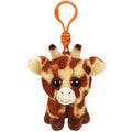 Giraffe Beanie Babies Clip 5 inch Stuffed Animal I592259