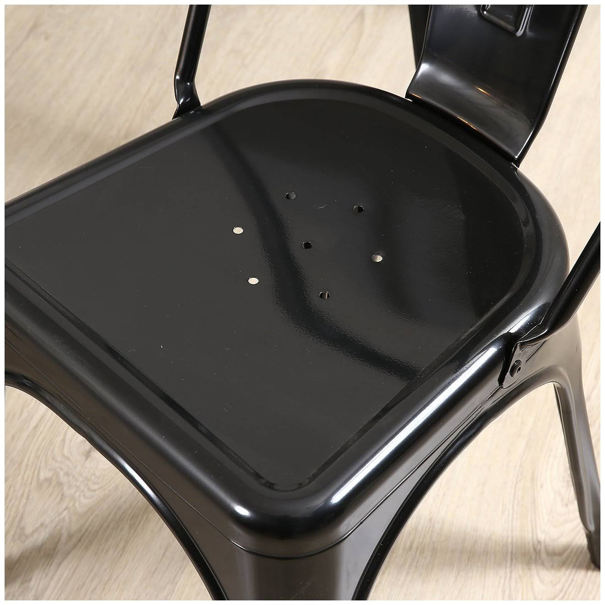 Black Side Chair Set of 4 C64142