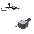 Retractable Mono Earphone with Car Charger D523999
