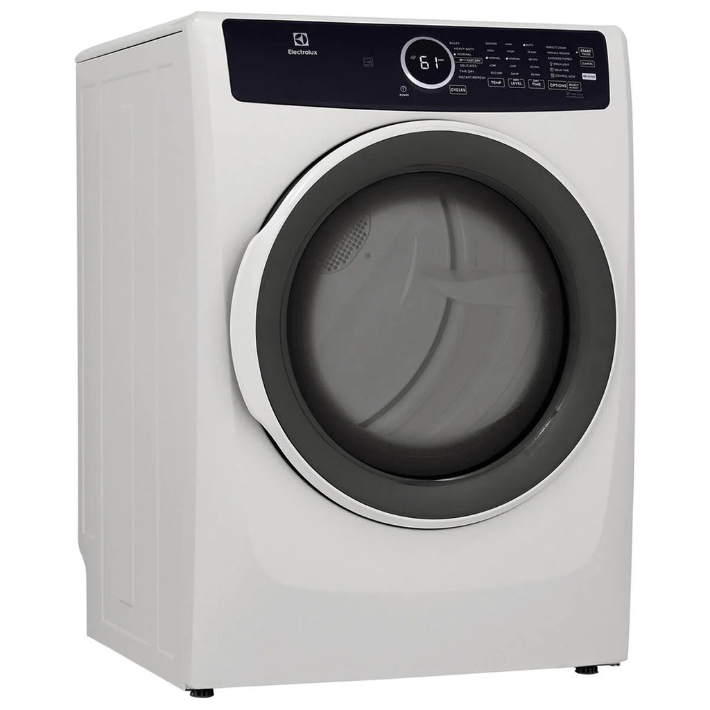 8.0 Cu. Ft. White Front Load Electric Dryer O625839