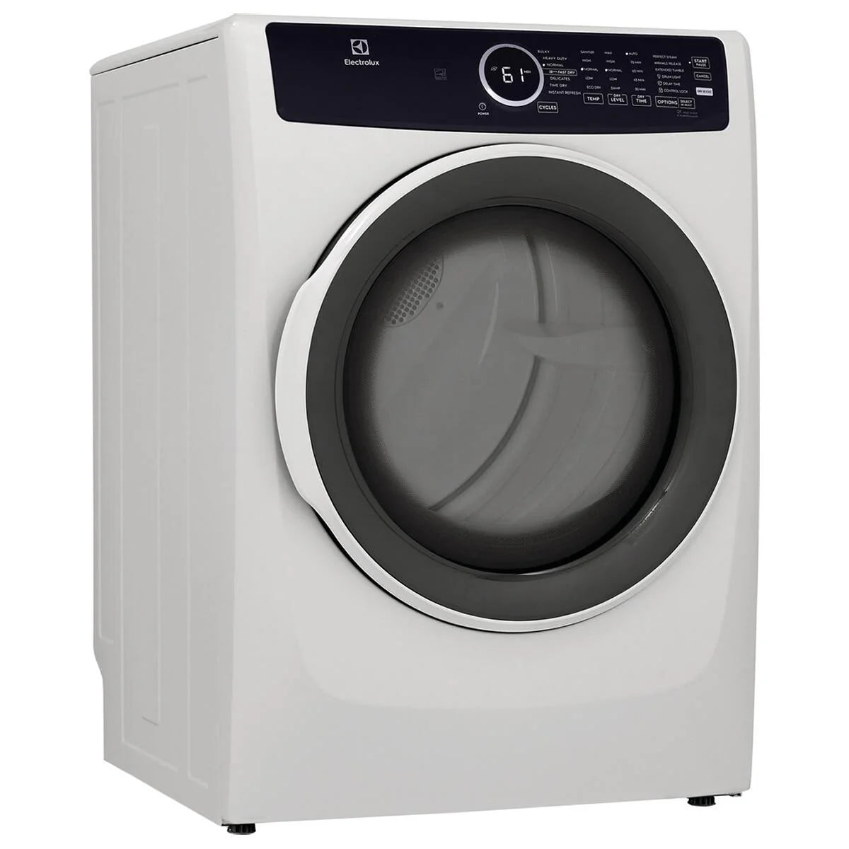 8.0 Cu. Ft. White Front Load Electric Dryer O625839