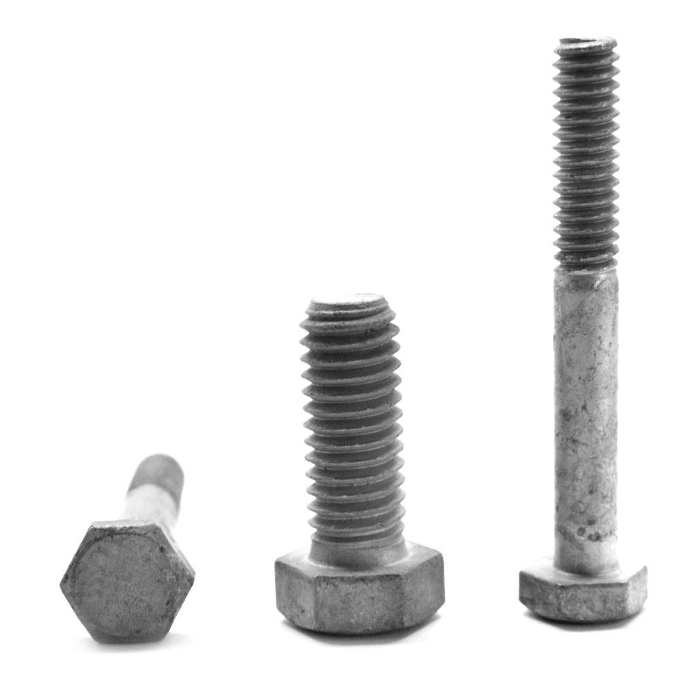 1 1/2x22-6 x 14x226x22THD Coarse Thread A307 Grade A Hex Bolt Low Carbon Steel Hot Dip Galvanized T99770