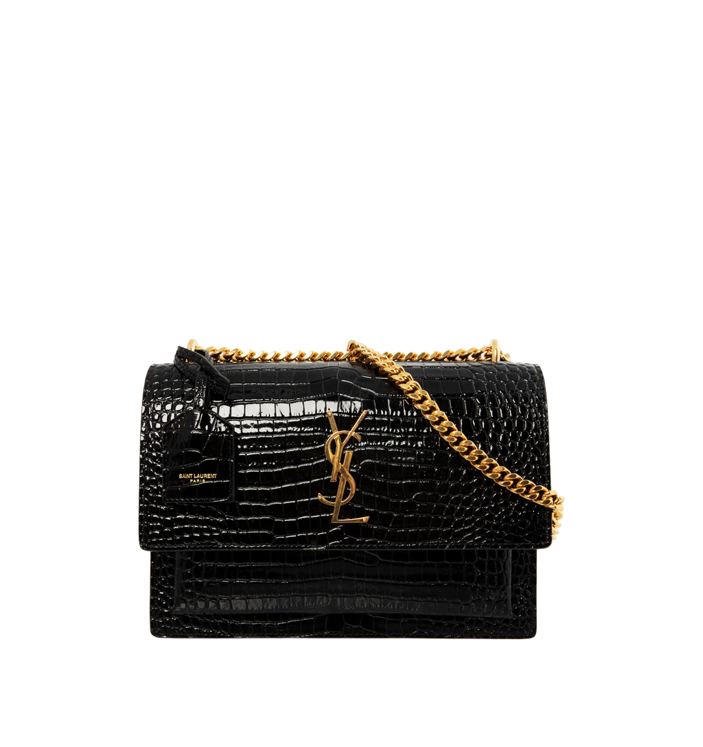 Croc Embossed Bag K944