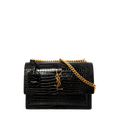 Croc Embossed Bag K944