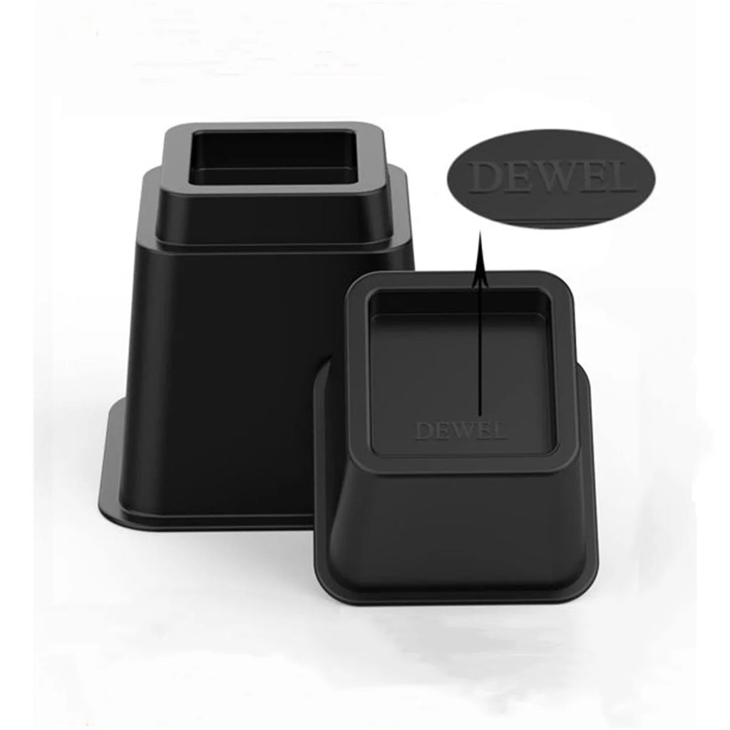 Black 8 Pack Plastic Bed Risers N282750