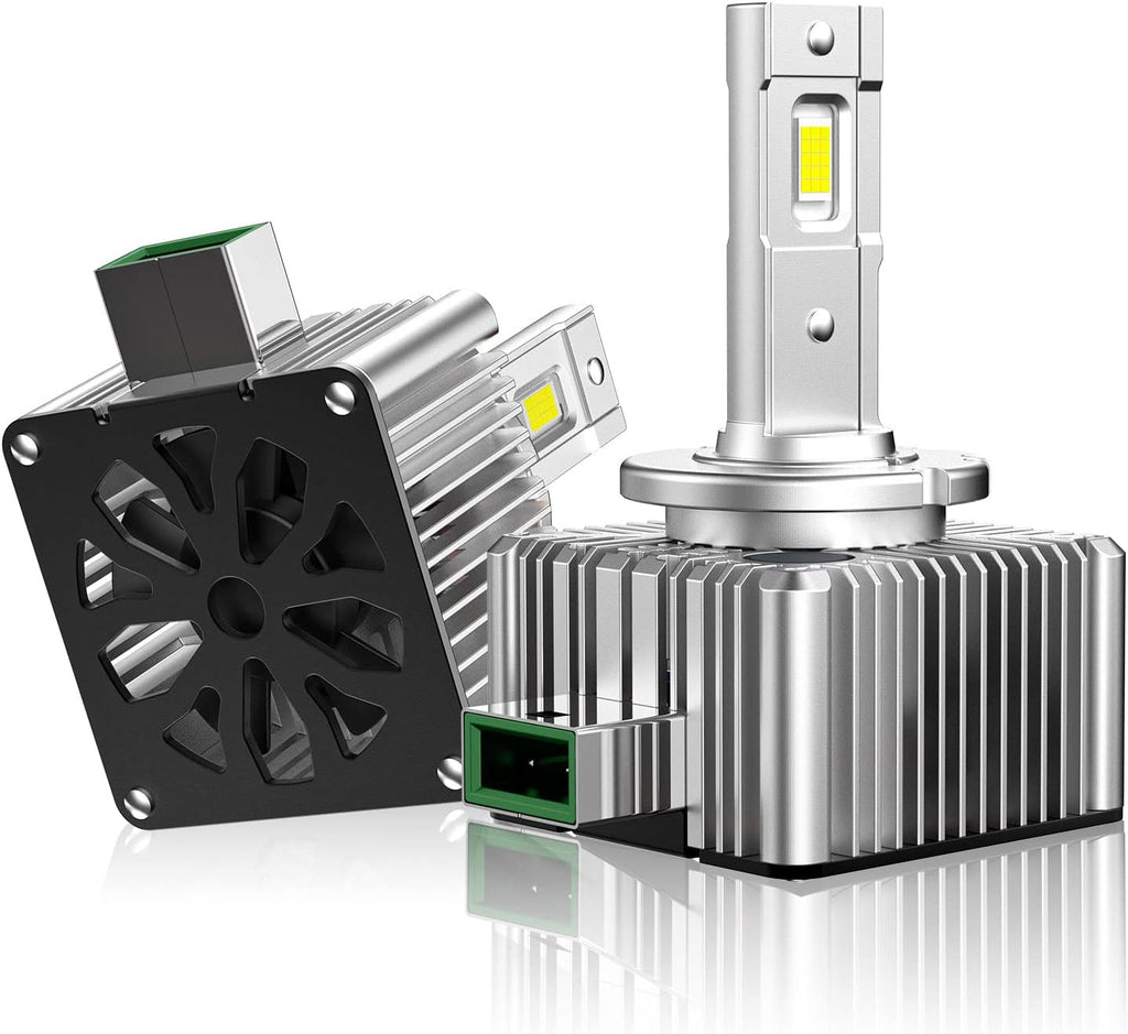 D1S D1R LED Headlight Bulb 100W 12000LM 6000K Super White (2 Pack) X8606